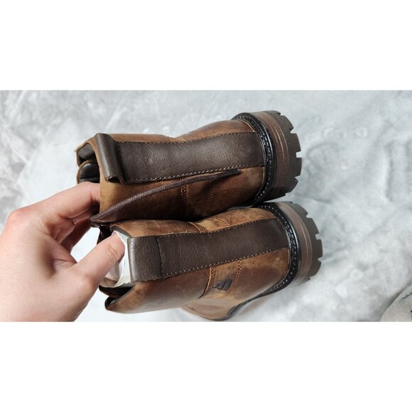 Bull Boxer Men\'s Size 10 Cognac Kullen Boot Shoes Leather Made New without Box